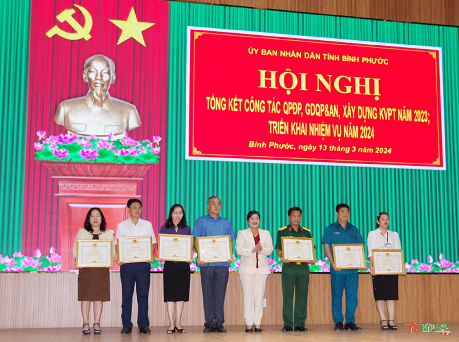 Bình Phước: Nhiều biện pháp thực hiện công tác quốc phòng địa phương 2024